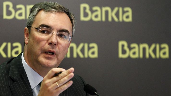 Telediario 1 - BFA-Bankia vuelve a beneficios en el primer trimestre y gana 213 millones hasta marzo