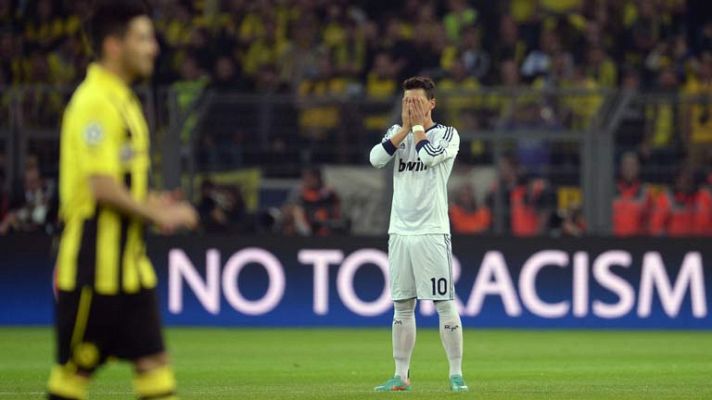 Bajón anímico del Real Madrid en Dortmund