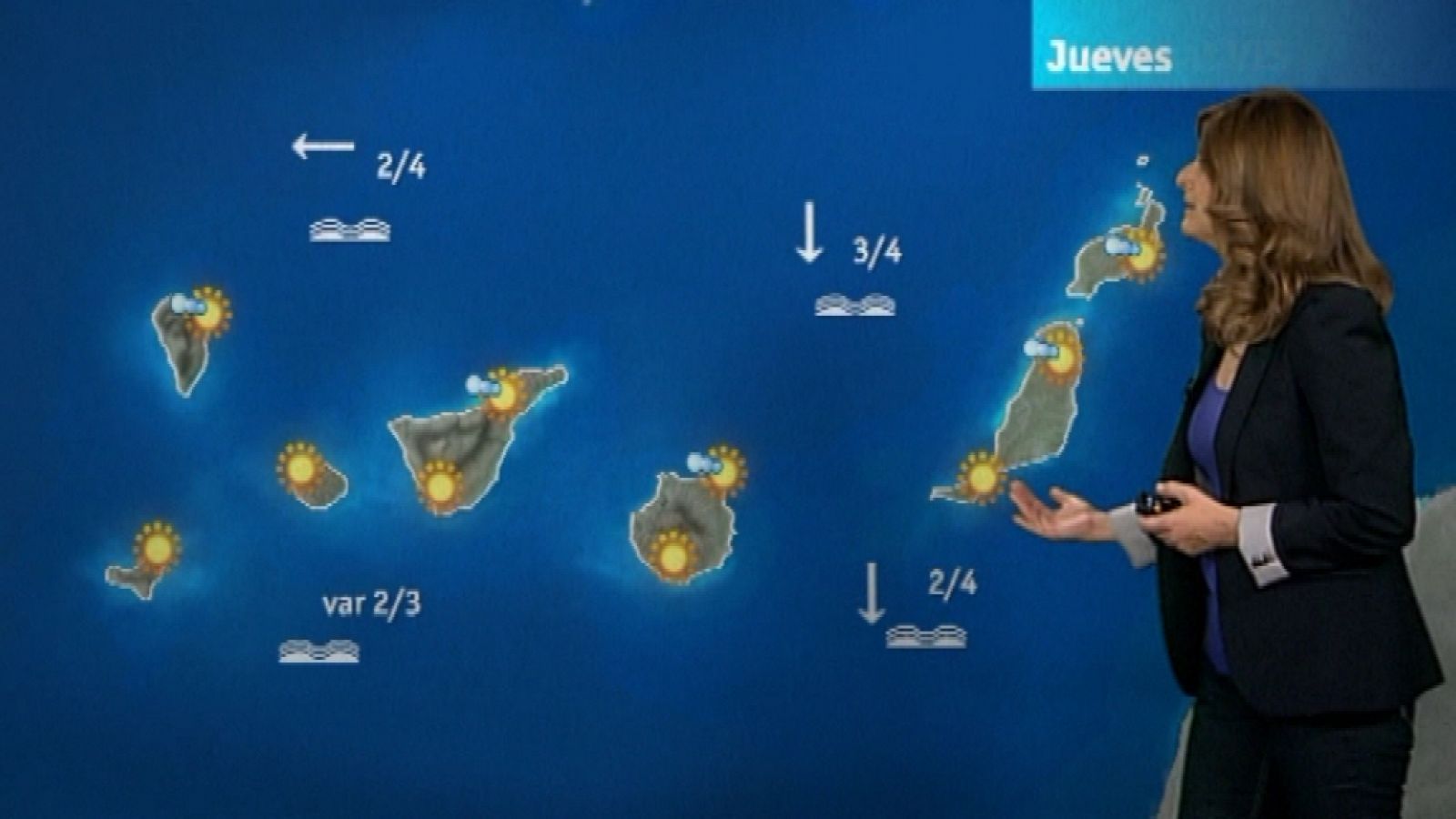 El tiempo en Canarias - 25/04/13 | Ver