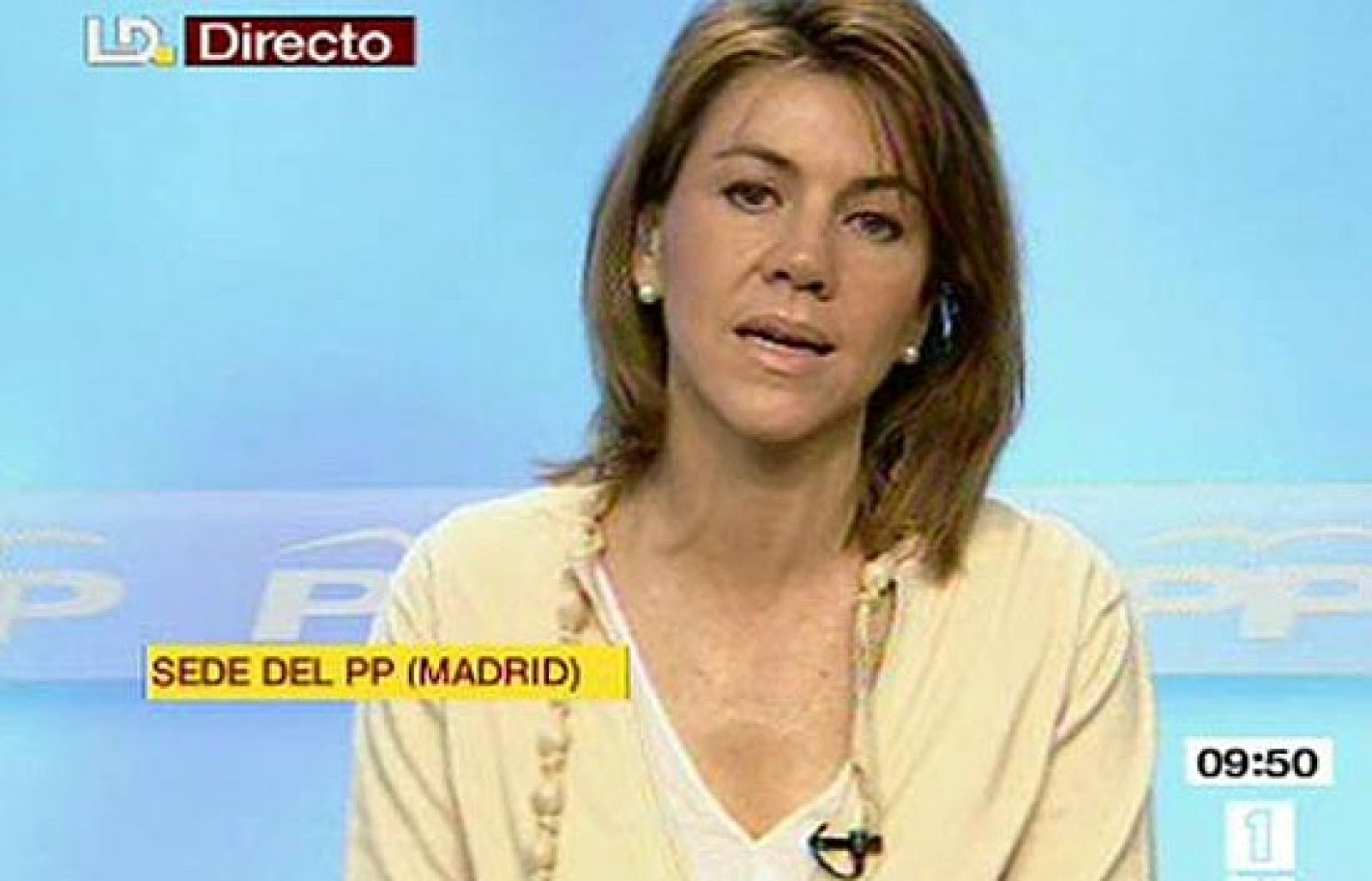 De Cospedal resalta el papel de Aguirre | Ver