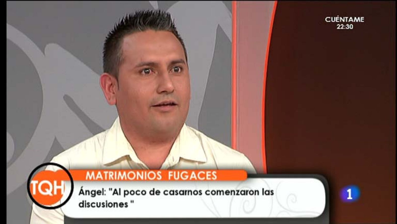 Tenemos que hablar - Ángel, casado con su ex dos meses