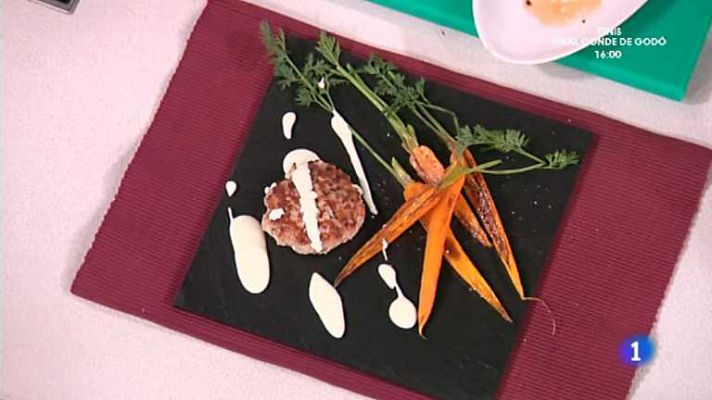 Cocina con Sergio - Hamburguesa de salmón