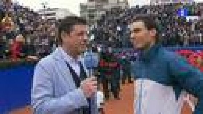  - Nadal: "Volver a ganar el Godó es una gran alegría"