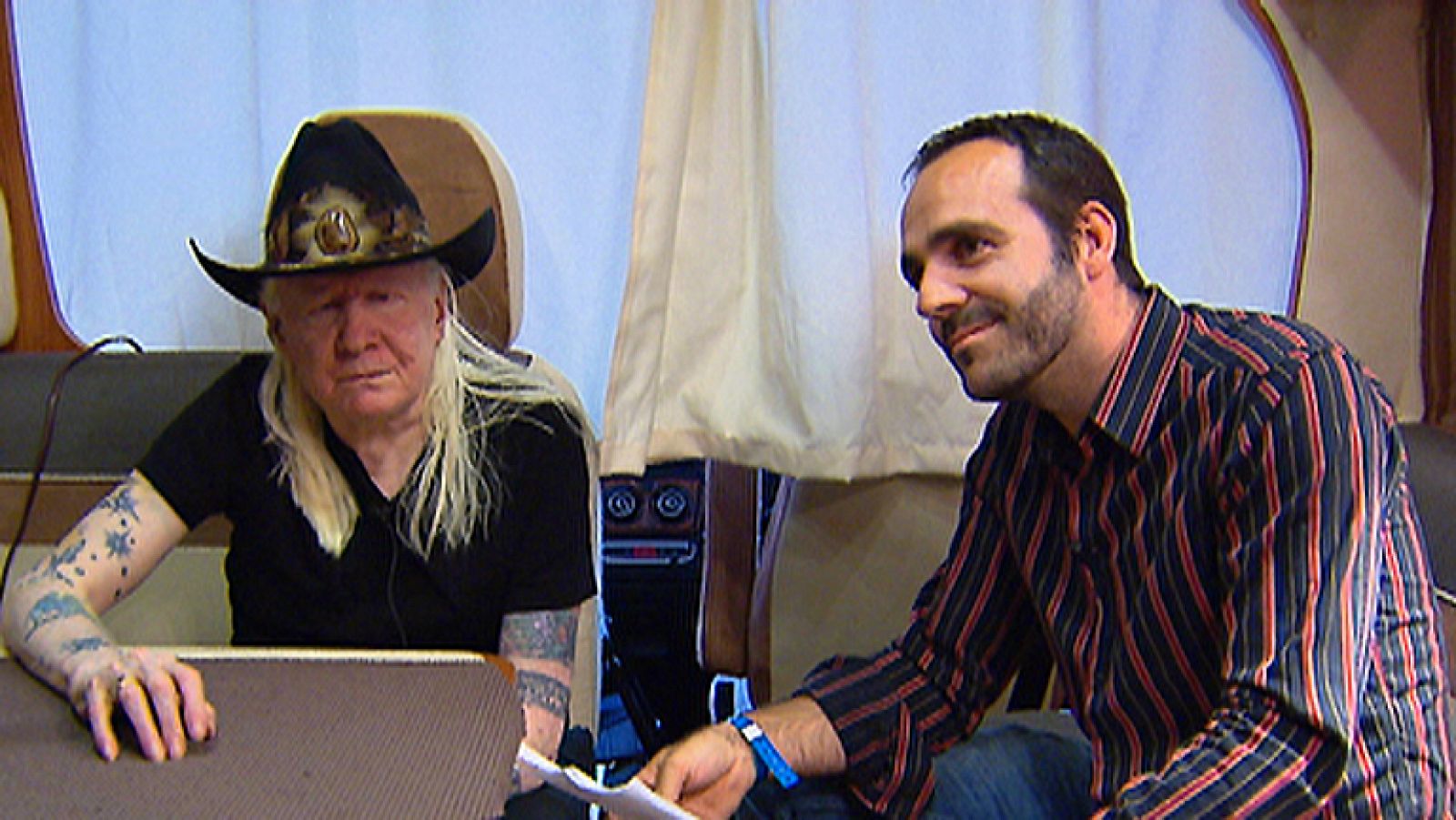 Johnny Winter habla para Radio 3 - Ver ahora