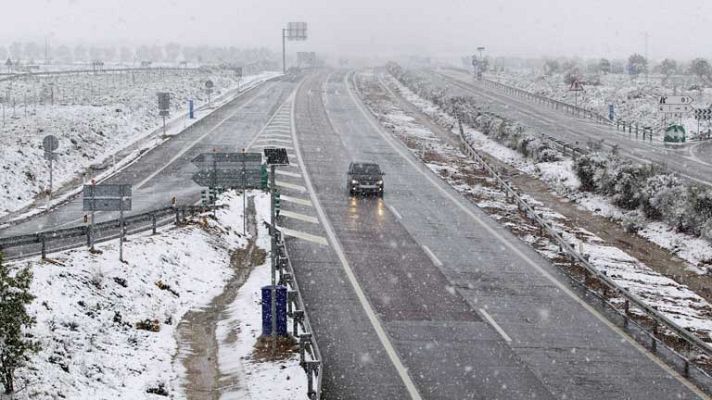 Telediario 1 - Cambios bruscos de temperaturas en España