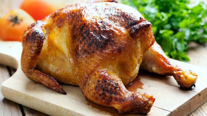 Cocina con Sergio - Pollo asado