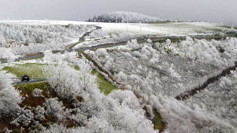 La nieve, lluvia o viento ponen en alerta a 26 provincias de 11 comunidades