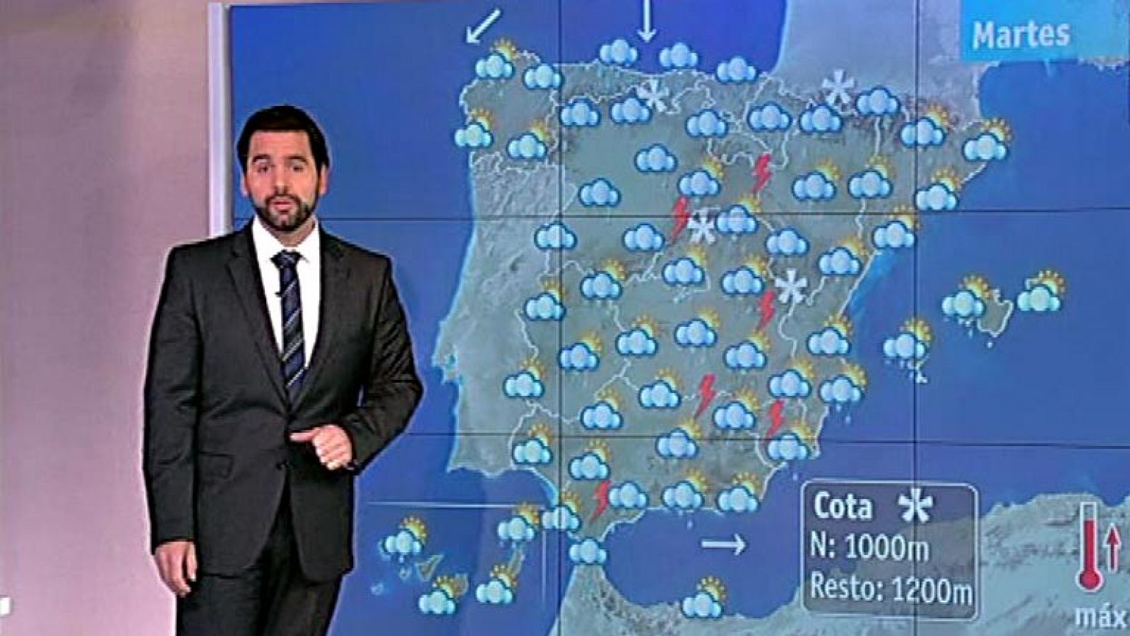 El tiempo: Nevadas en zonas altas | RTVE Play