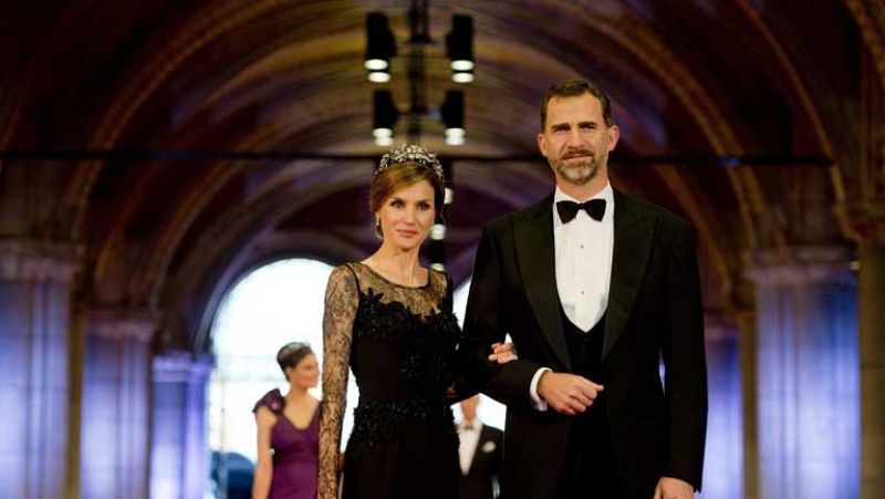 Casas reales presentes en la ceremonía