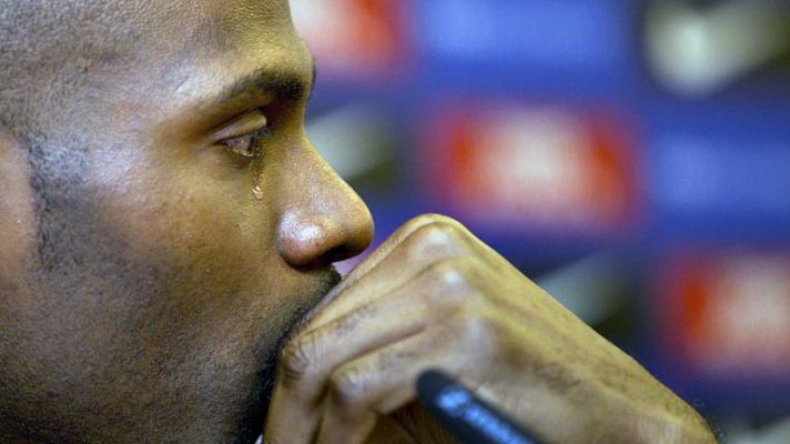 Telediario 1 - Mickeal: "Espero poder volver a jugar algún día"