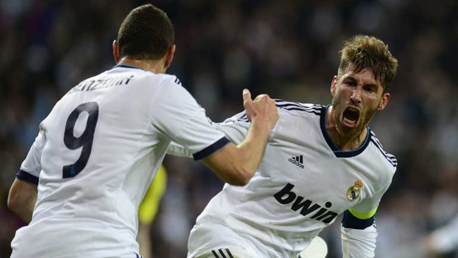 El defensa del Real Madrid Sergio Ramos ha marcado el segundo gol de su equipo ante el Borussia de Dortmund en el minuto 88 de juego, un gol que situaba al equipo blanco a un solo gol de remontar la eliminatoria, algo que finalmente no ocurrió.