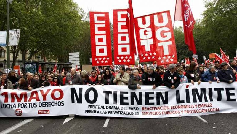 Los sindicatos piden a Rajoy que priorice el empleo