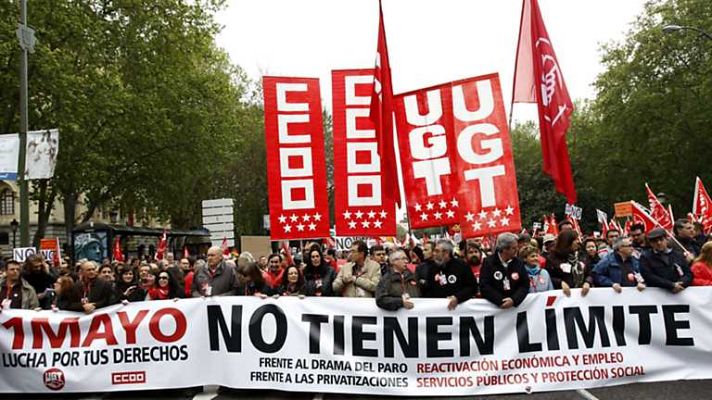 Telediario 1 - Telediario - 15 horas - 01/05/13