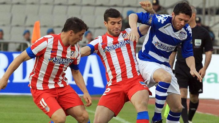 El Atlético de Madrid regresa de Azerbaiyán