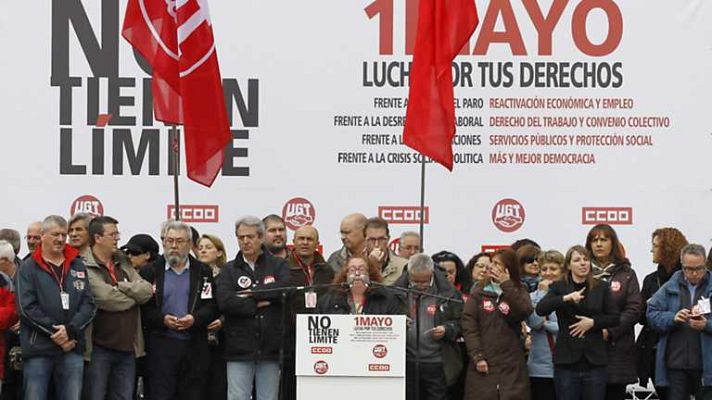 Telediario 1 - Telediario - 21 horas - 01/05/13