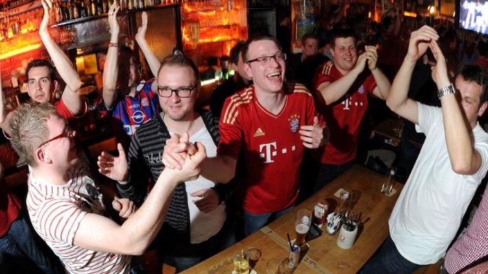 Múnich celebra el pase del Bayern a la final