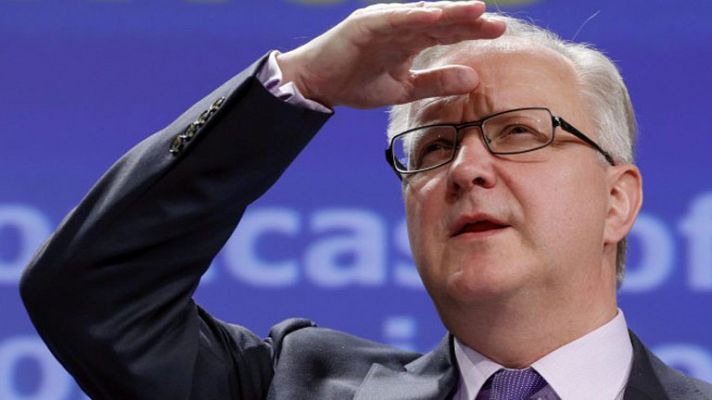 Telediario 1 - Las nuevas previsiones de Bruselas, decisivas para ampliar el plazo de reducción del déficit