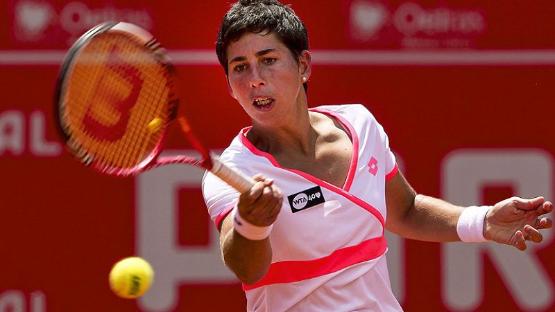 La tenista española Carla Suárez jugará la final del Abierto de Portugal por segundo año consecutivo.