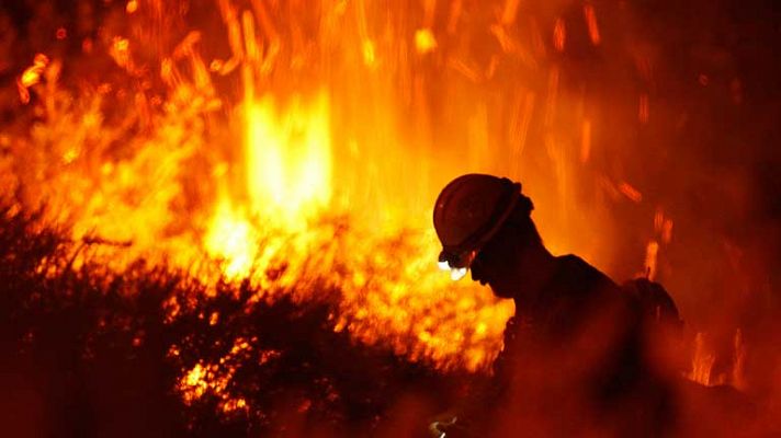 Incendio en el sur de California