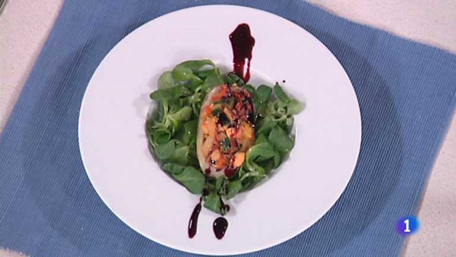 Cocina con Sergio - Patatas rellenas de pulpo y salsa al vino tinto - Ver ahora