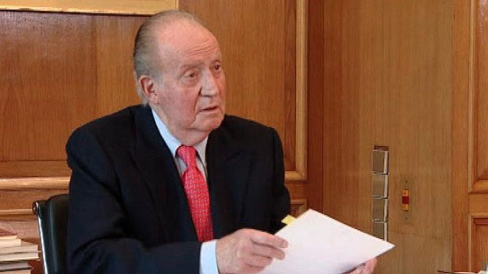 Telediario 1 - El rey retoma su agenda