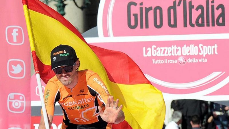 Samuel Sánchez busca el podio en el Giro 