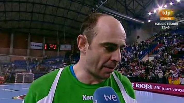  - Hombrados y Aginagalde, felices con la Copa