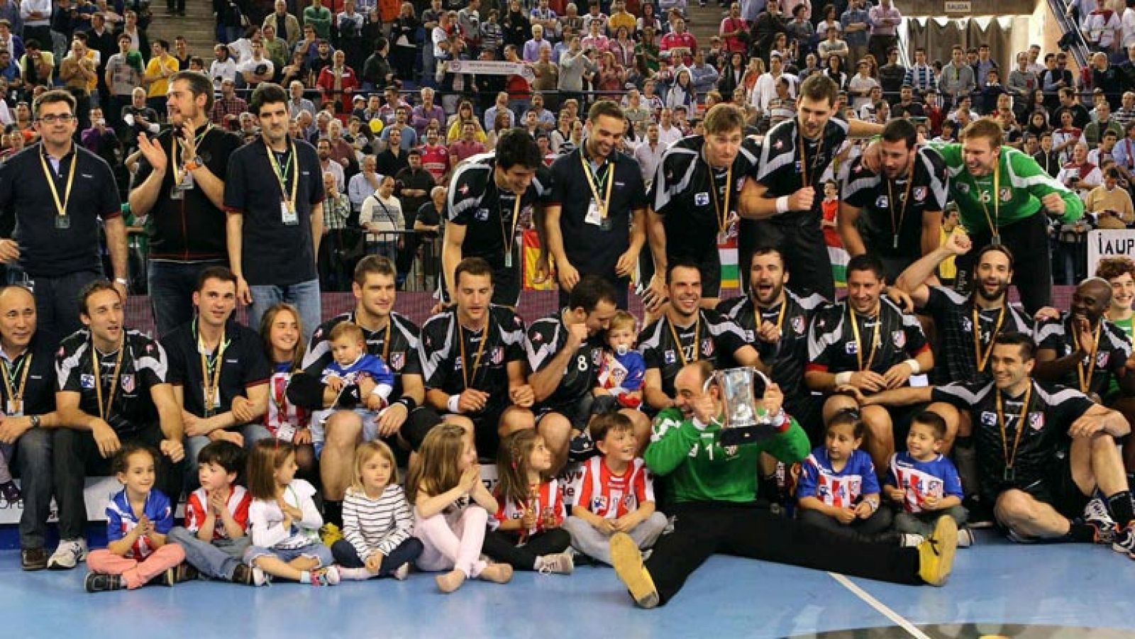 El Atlético de Madrid, campeón de la Copa de balonmano