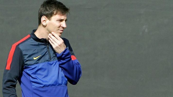 Telediario 1 - Messi vuelve a liderar al Barça