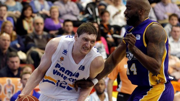 Baloncesto en RTVE - Valencia Basket 93-86 Blancos de Rueda Valladolid