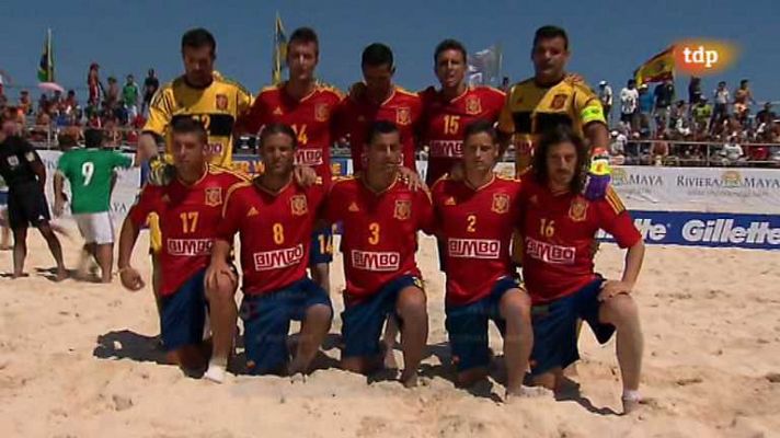 Fútbol  Playa - México - España
