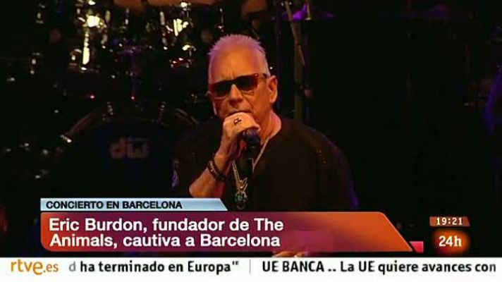 Informativo 24h - El legendario elixir de Eric Burdon hipnotiza Barcelona