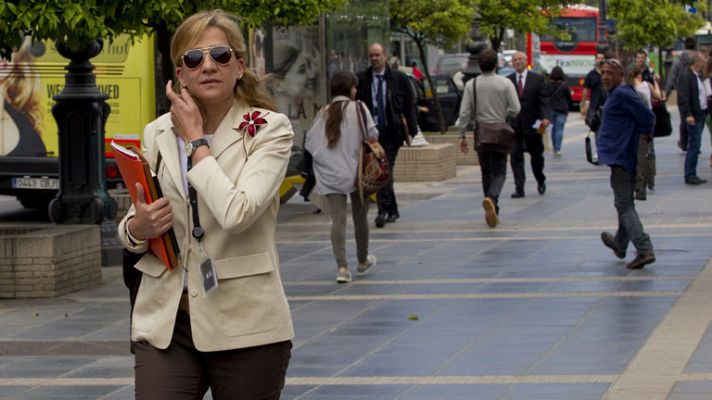 Telediario 1 - La Audiencia de Palma suspende la imputación de la infanta Cristina en Nóos