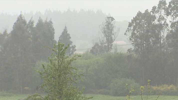 Viento flojo en Galicia