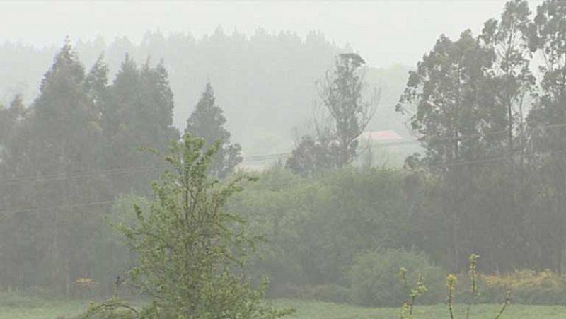 Intervalos nubosos de tipo medio y alto en el resto de la península