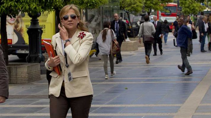 Telediario 1 - Se sigue investigando a la infanta