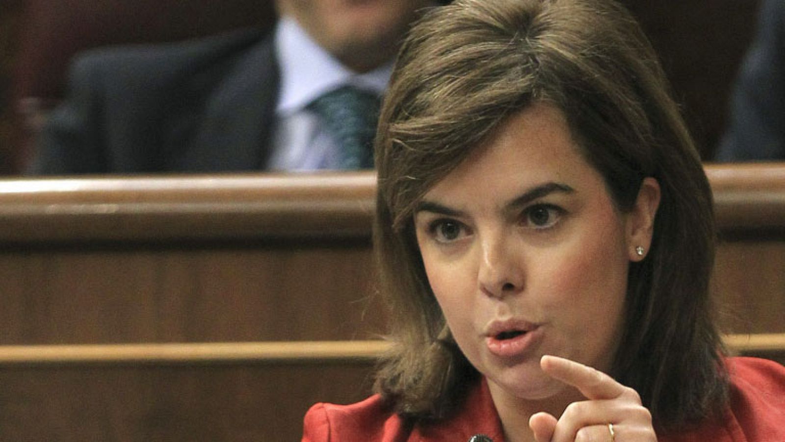 Debate más tenso entre la vicepresidenta y la portavoz socialista