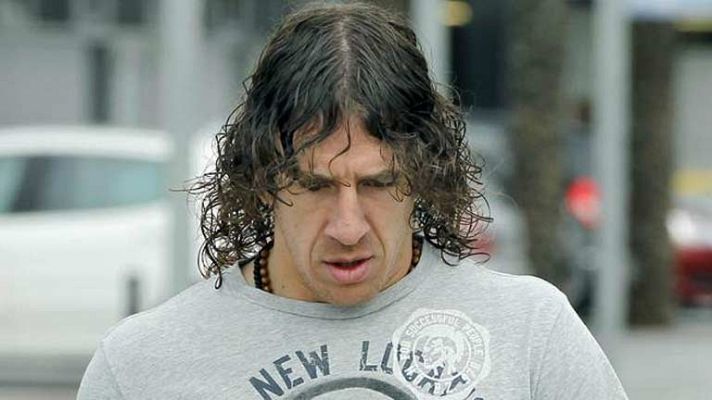 Telediario 1 - Puyol desmiente su salida del Barça