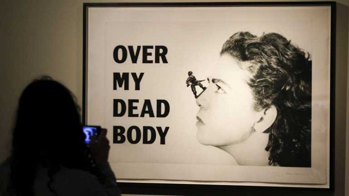 Telediario 1 - Exposición  "Contraviolencias"