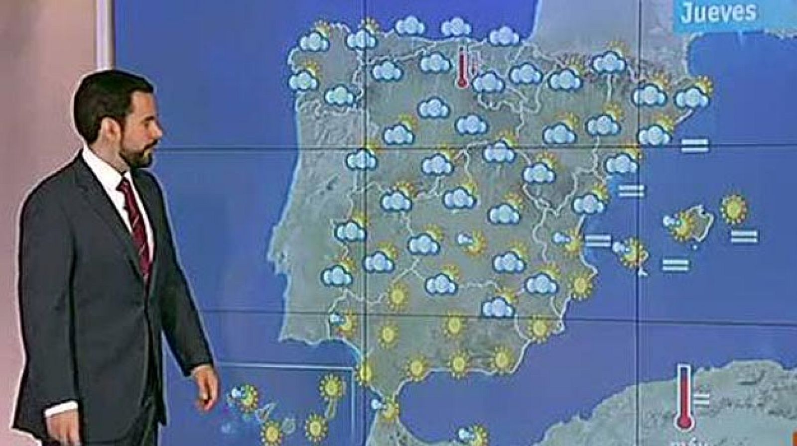 El tiempo: Lluvias en el norte y sol en el sur | RTVE Play