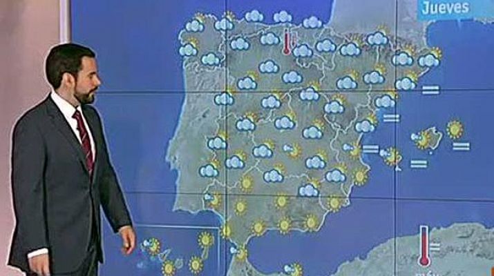 Lluvias en el norte y sol en el sur