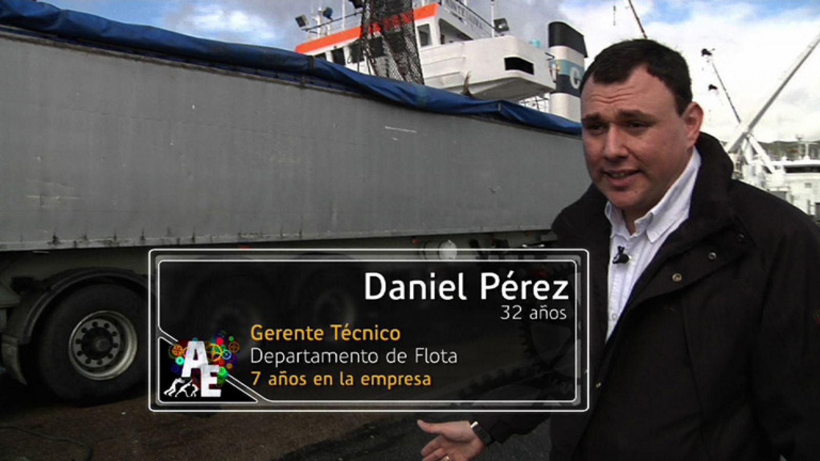 Daniel Pérez (32 años), gerente técnico del departamento de flota