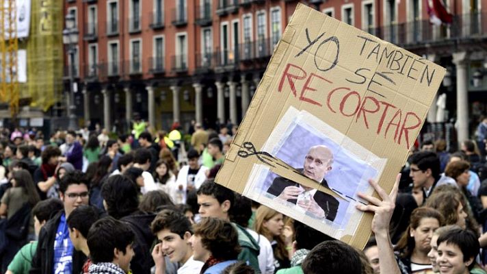 Los sindicatos cifran el seguimiento de la huelga educativa en el 70% y el Ministerio, en el 20%