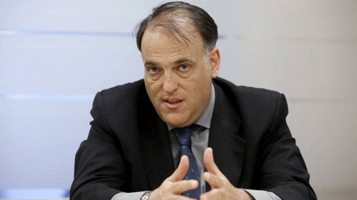 Telediario 1 - Javier Tebas declara la guerra a los amaños