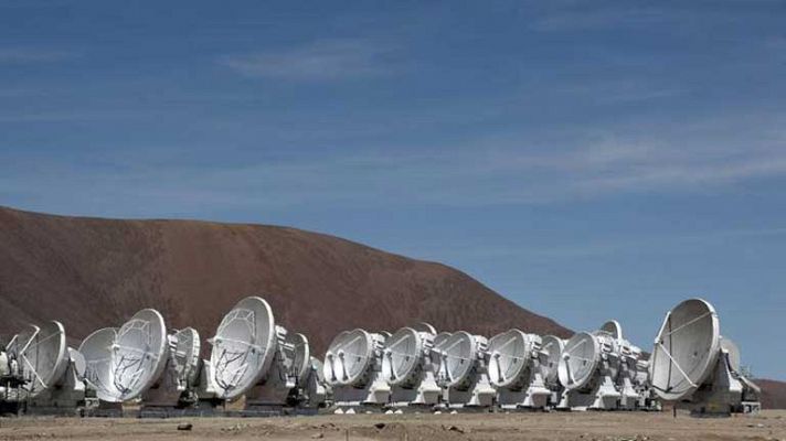 TVE en los telescopios ALMA