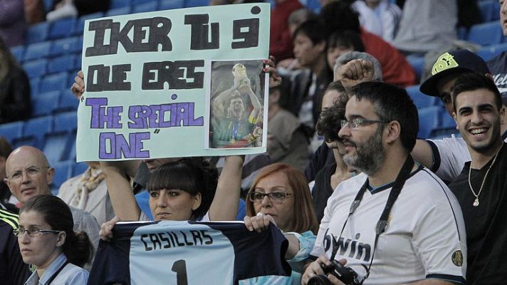 Telediario 1 - El Real Madrid se queda mudo