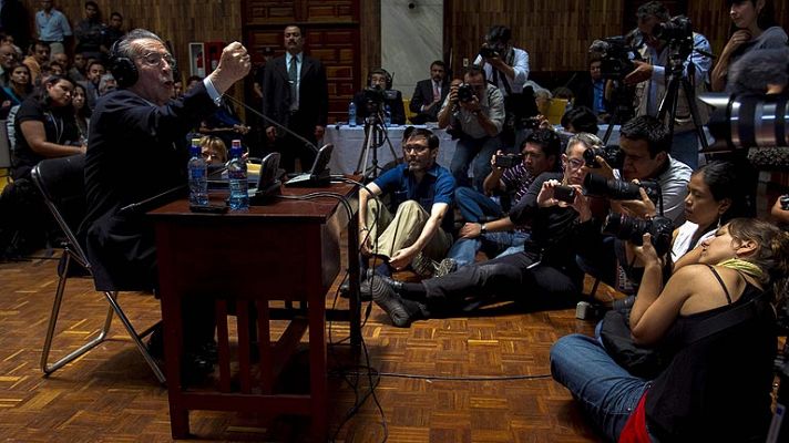 Juicio a Montt en Guatemala