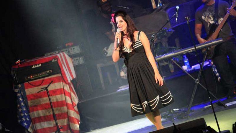 Concierto en Madrid de la cantante norteamericana Lana del Rey 