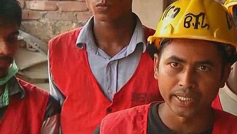  El rescatador de la mujer de Bangladesh relata emocionado cómo la encontró