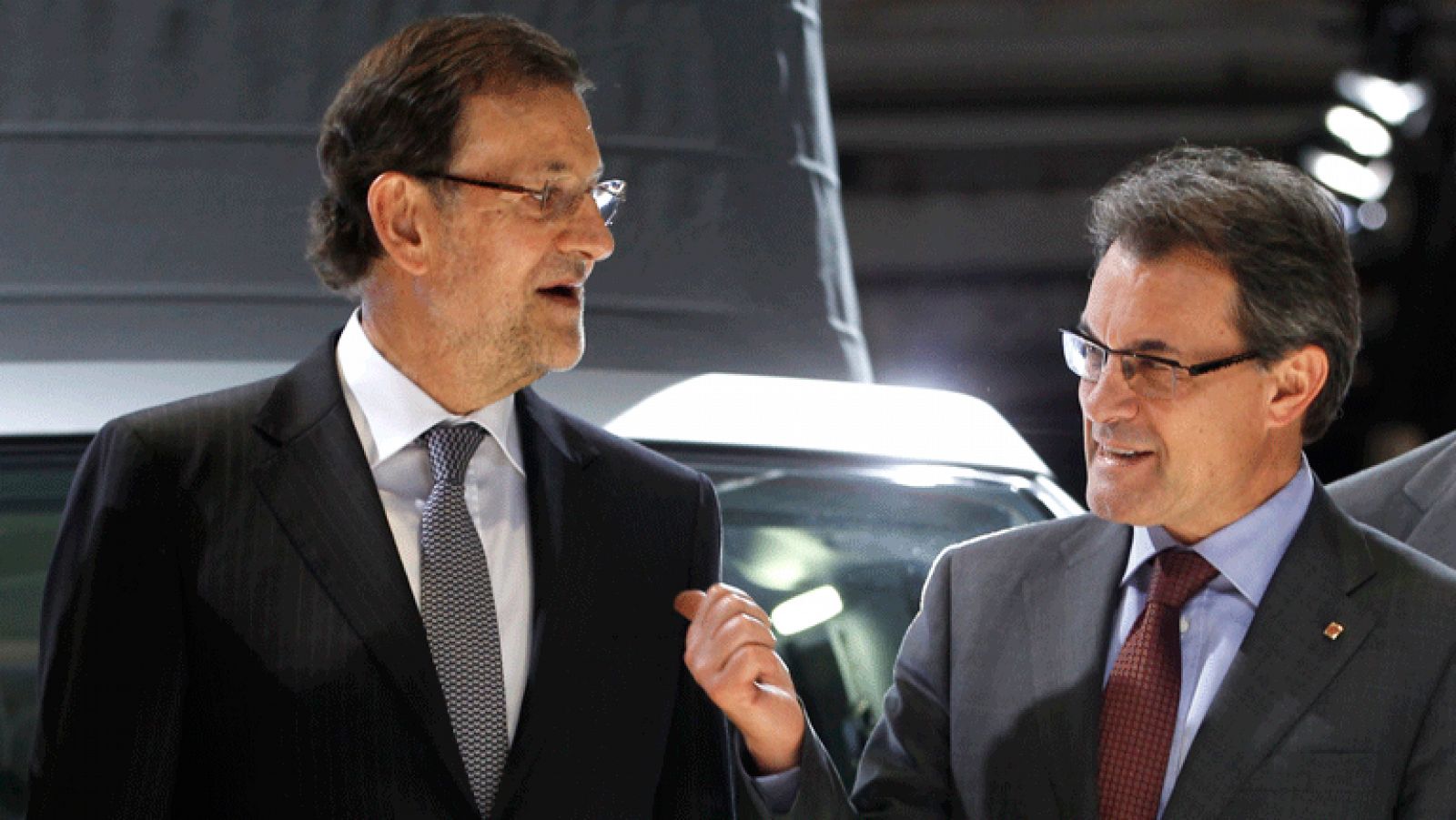 Encuentro de Rajoy y Mas 